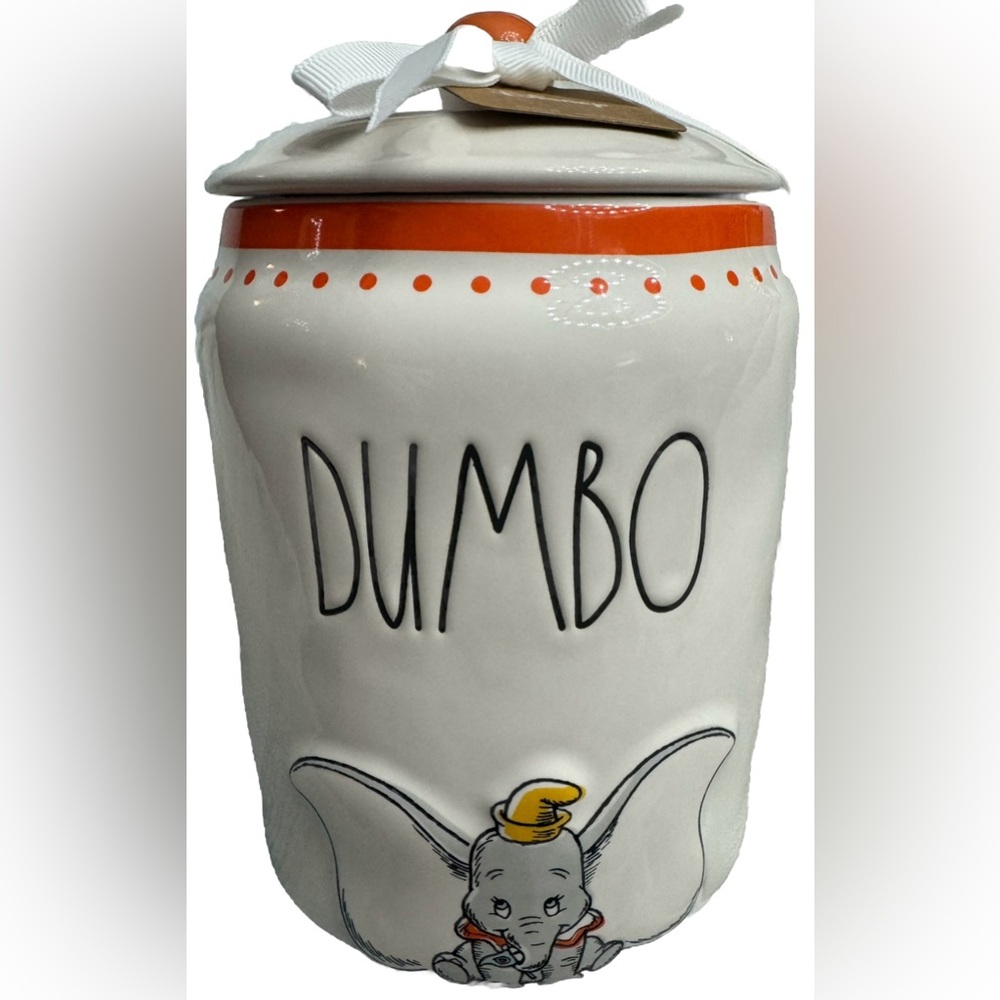 RAE DUNN DISNEY DUMBO CANIISTER/COOKIE JAR NEW